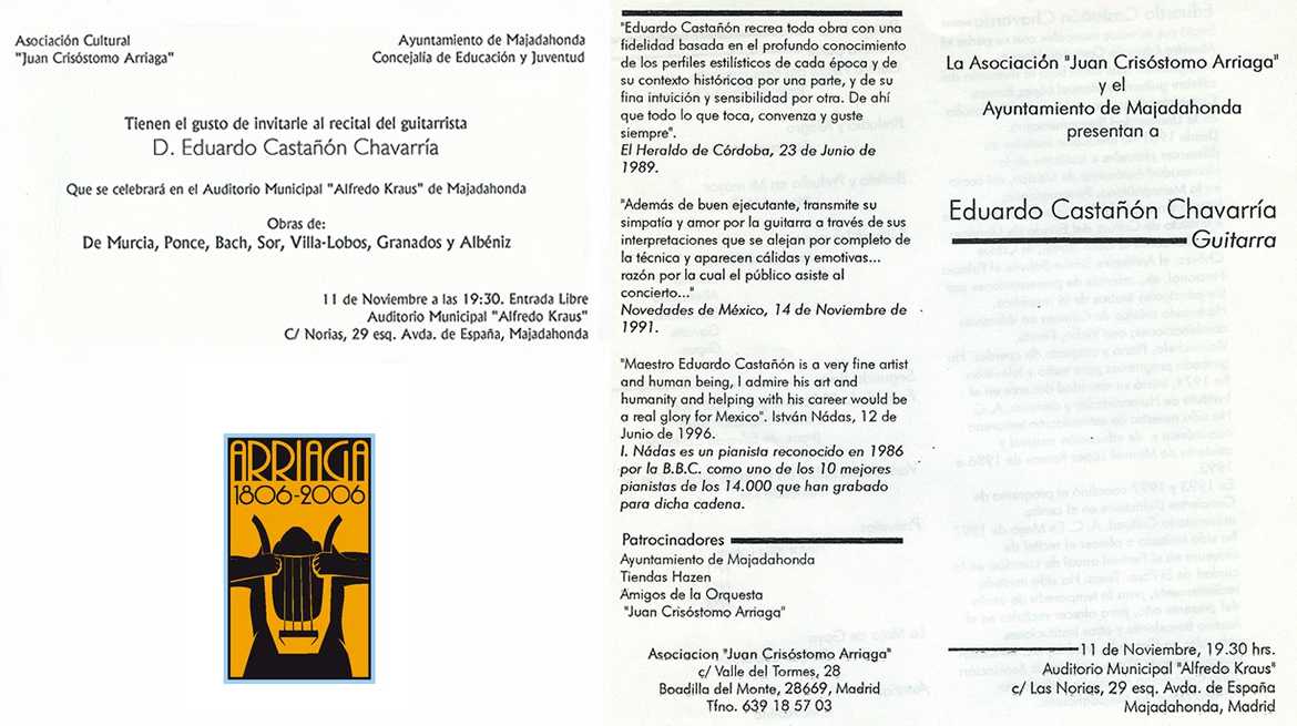 Asociación Cultural Juan Crisostomo Arriaga